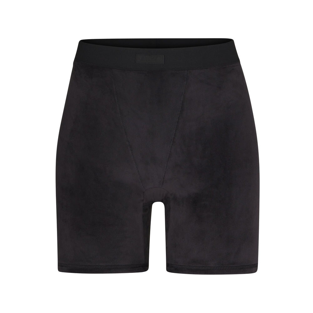 Skims VELOUR BIKE Korte Broek Zwart | AUS-153642