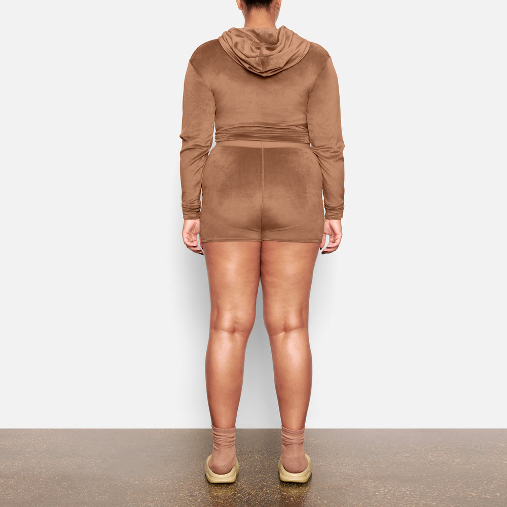 Skims VELOUR Hoodie Abrikoos | DUL-739514