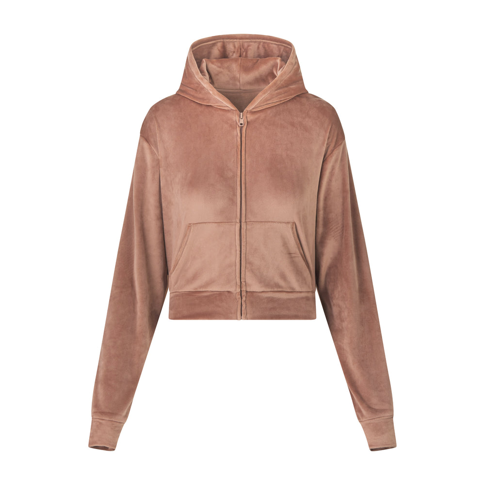 Skims VELOUR Hoodie Abrikoos | DUL-739514
