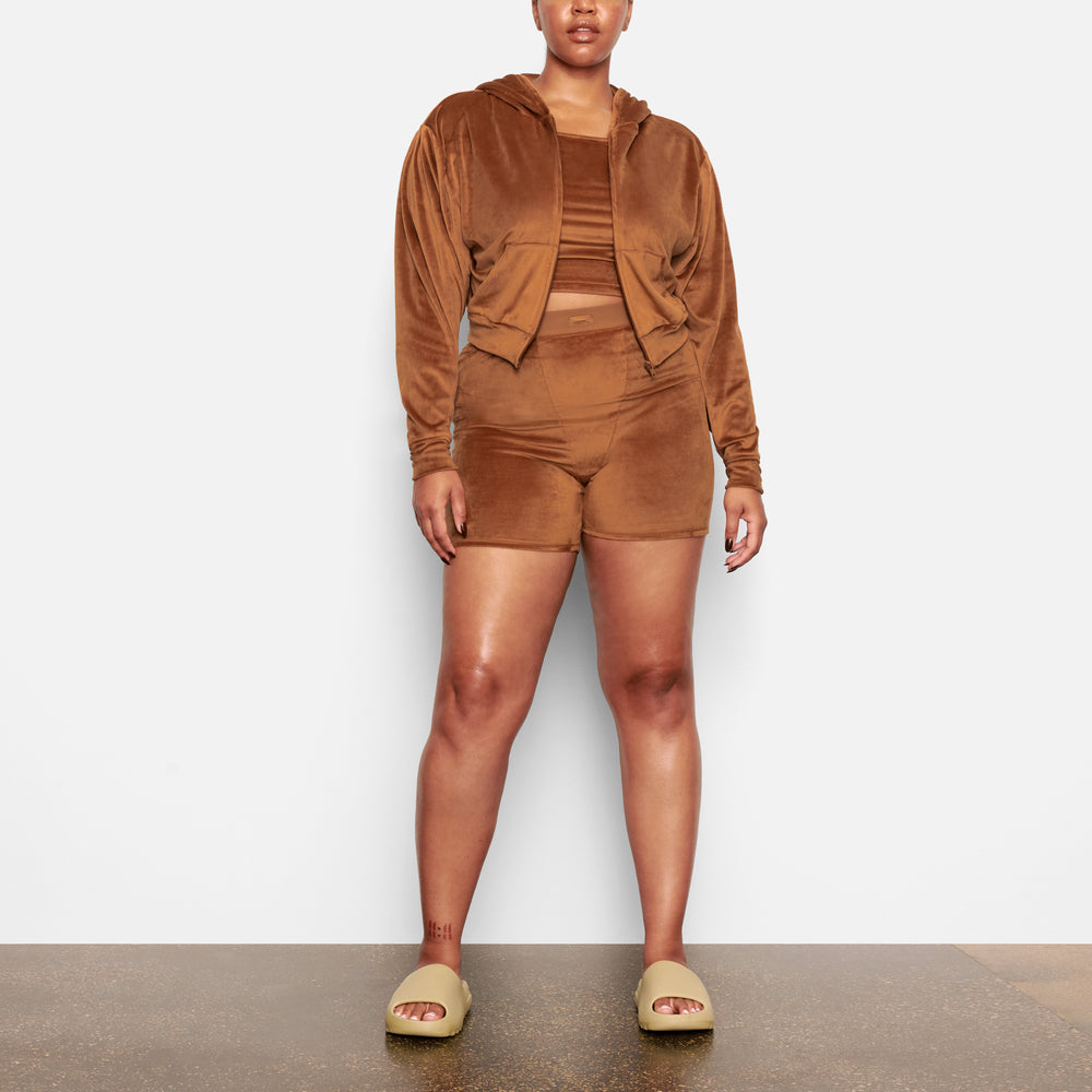 Skims VELOUR Hoodie Koper | DLE-398520