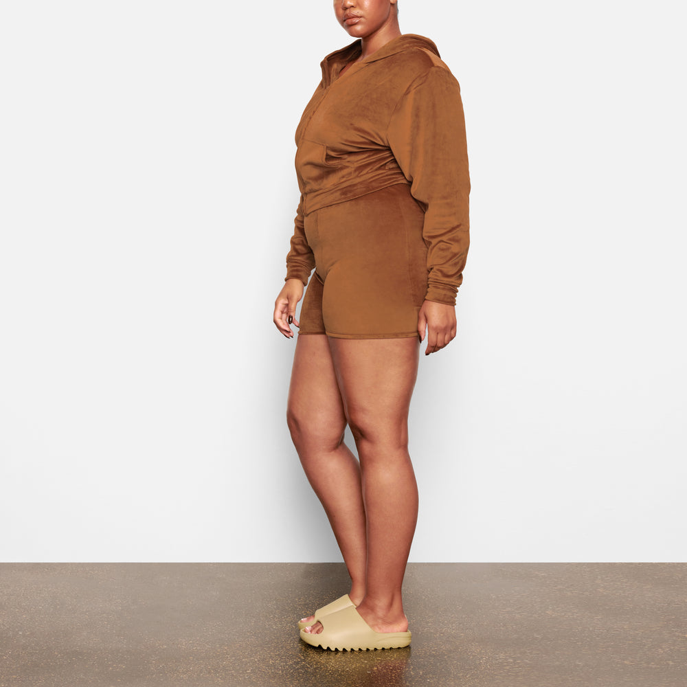 Skims VELOUR Hoodie Koper | DLE-398520