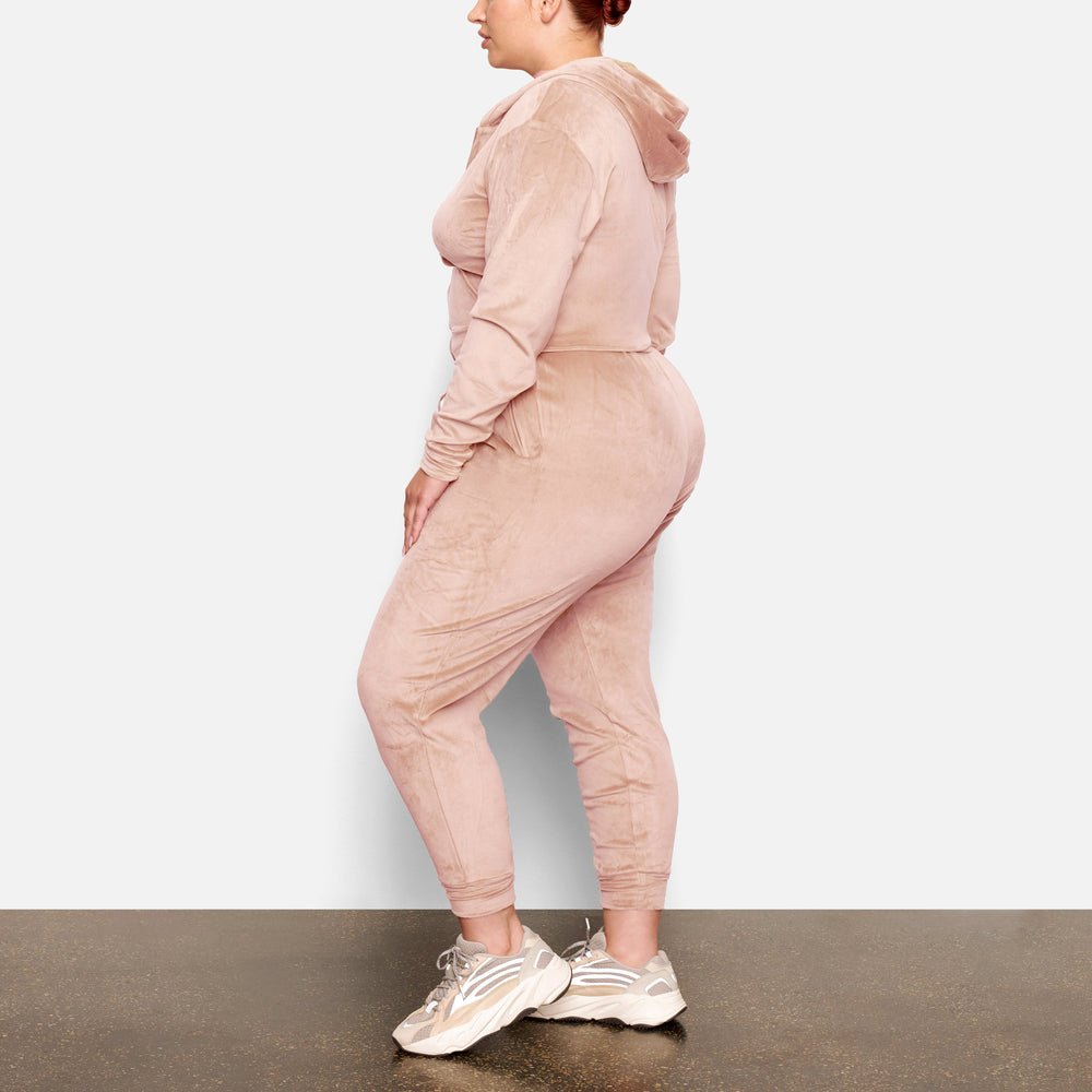 Skims VELOUR Hoodie Lichtroze | SJB-108527