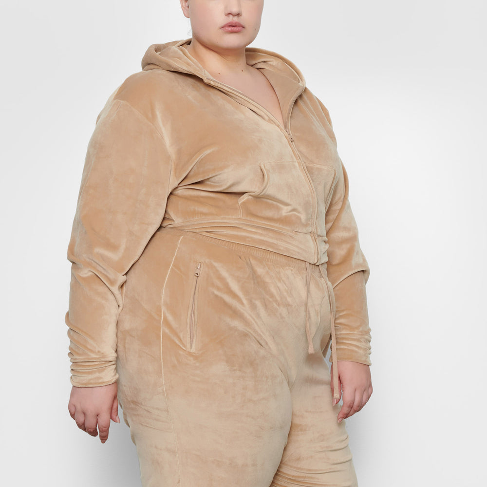 Skims VELOUR Hoodie Oranje | DHS-814305