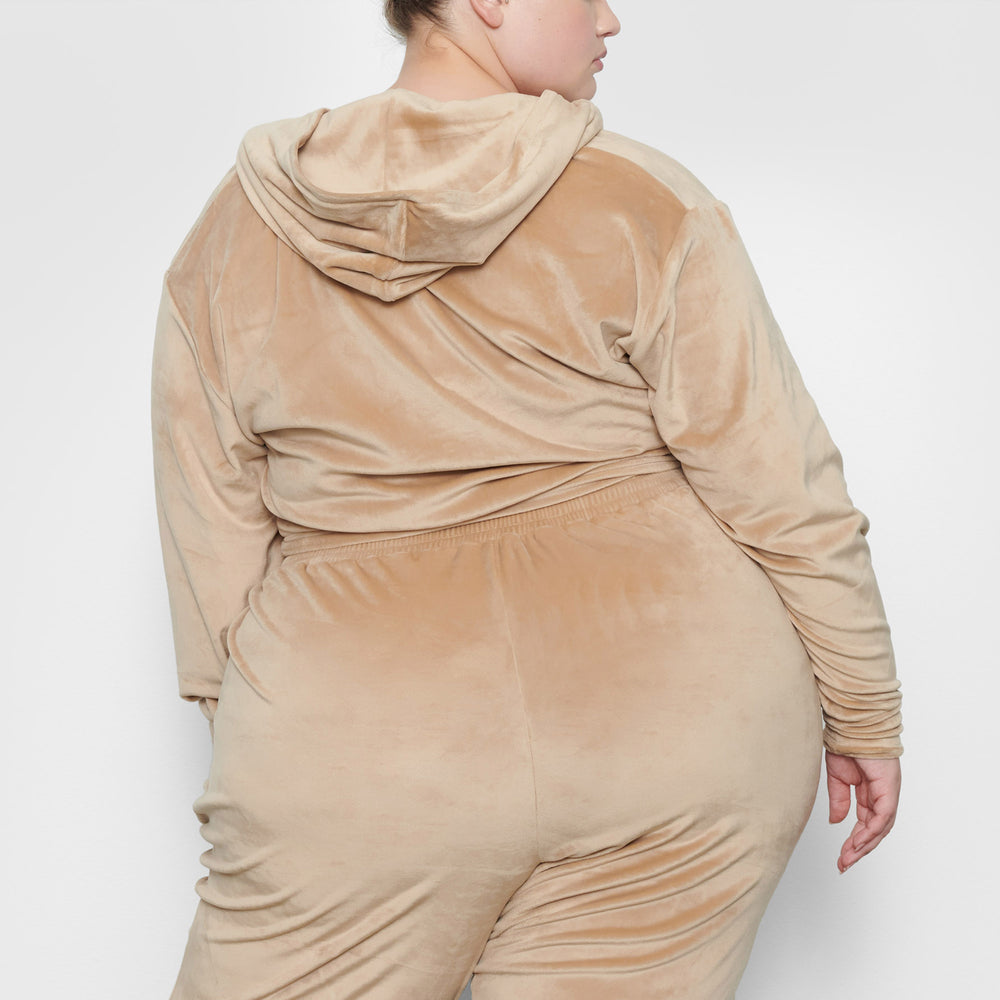 Skims VELOUR Hoodie Oranje | DHS-814305