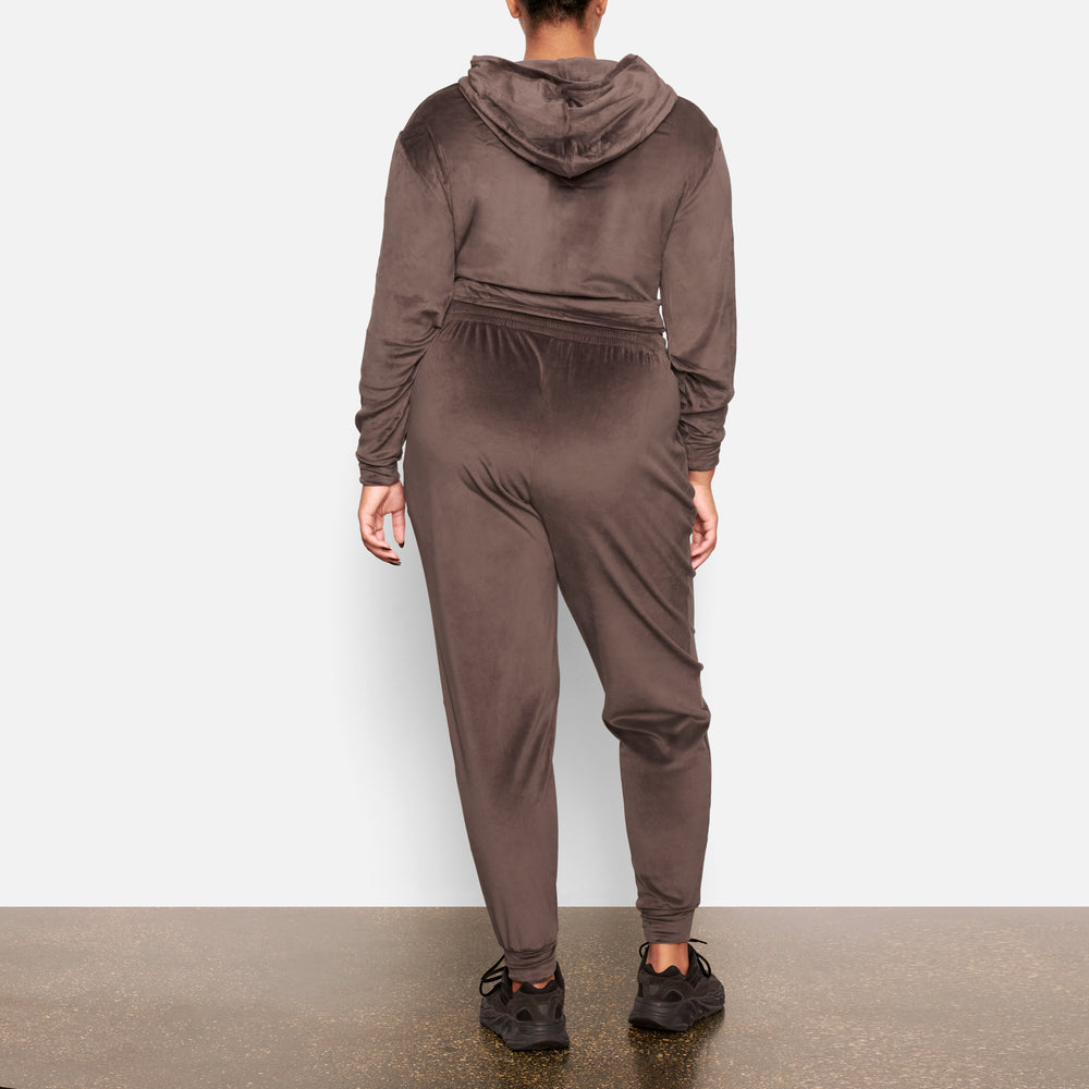 Skims VELOUR Joggers Paars Grijs | NYF-491570