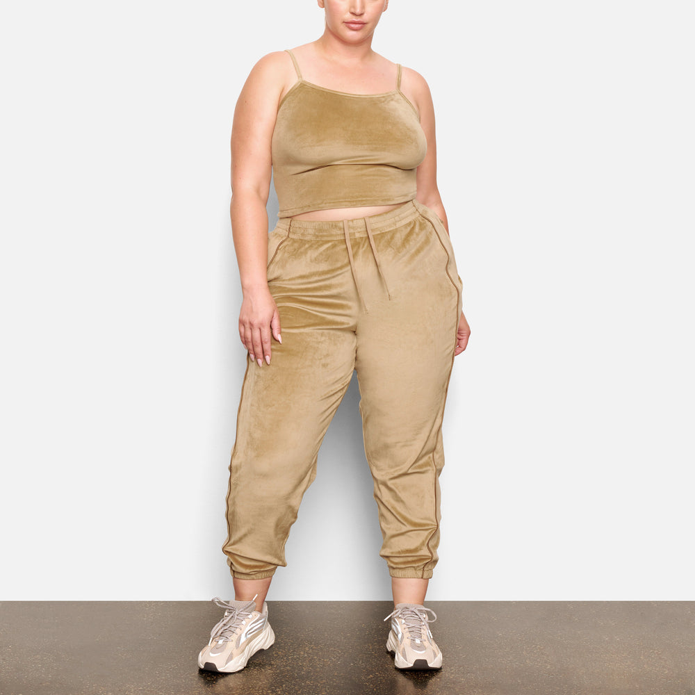 Skims VELOUR OVERSIZED Joggers Goud | PEG-810472
