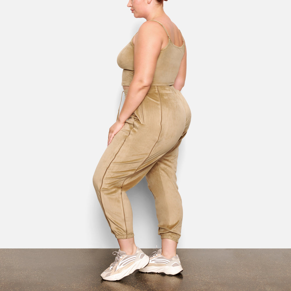 Skims VELOUR OVERSIZED Joggers Goud | PEG-810472