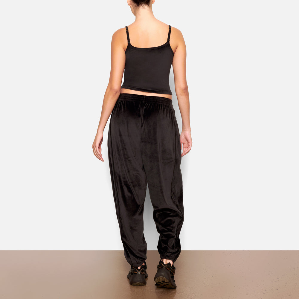 Skims VELOUR OVERSIZED Joggers Zwart | TWL-312467