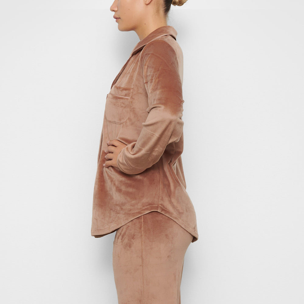 Skims VELOUR Sleep Set Abrikoos | IXA-792638