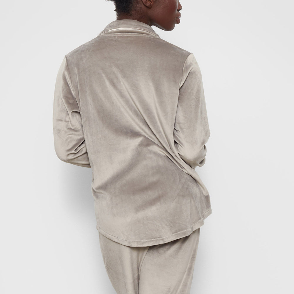 Skims VELOUR Sleep Set Grijs | FPS-659174