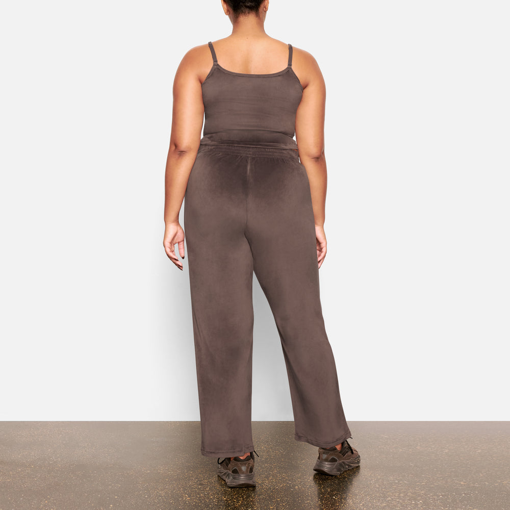 Skims VELOUR TRACK Broek Paars Grijs | FWG-029857