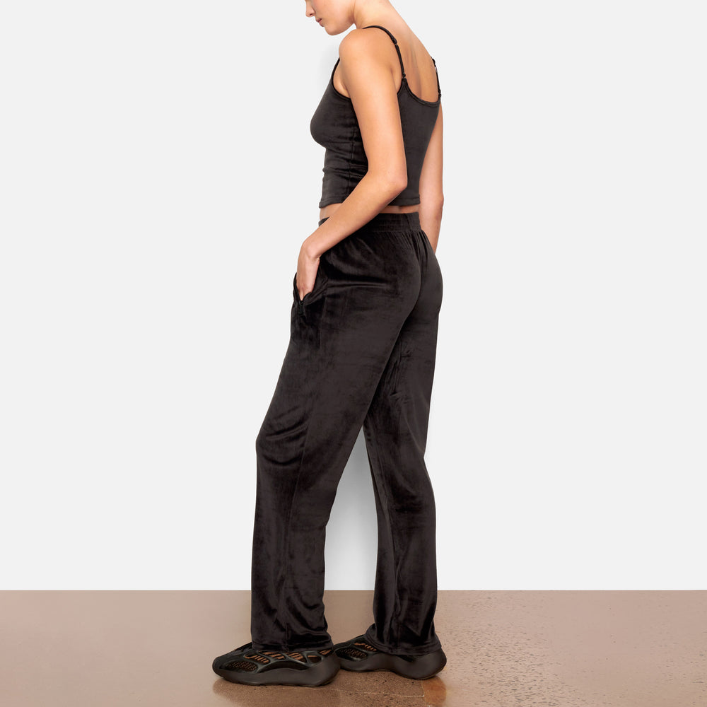 Skims VELOUR TRACK Broek Zwart | ILQ-780391