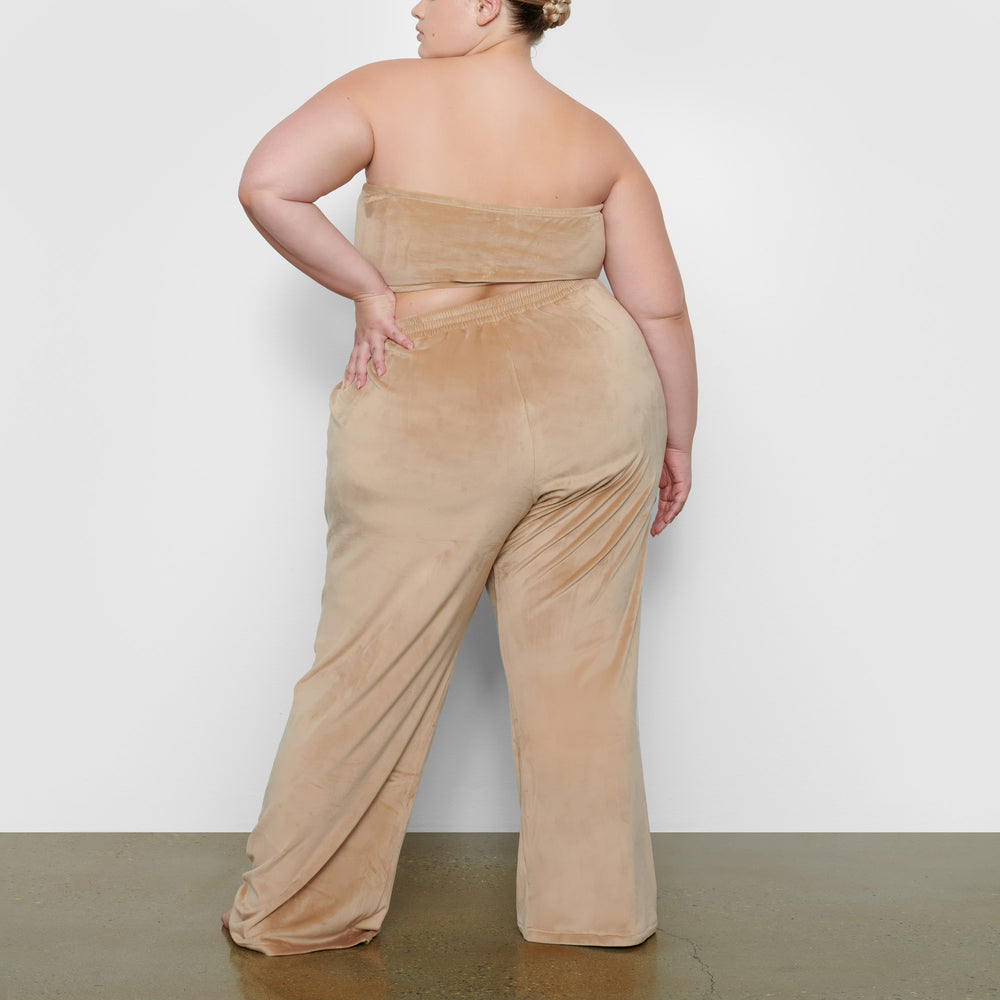 Skims VELOUR WIDE LEG Broek Oranje | LOR-563280