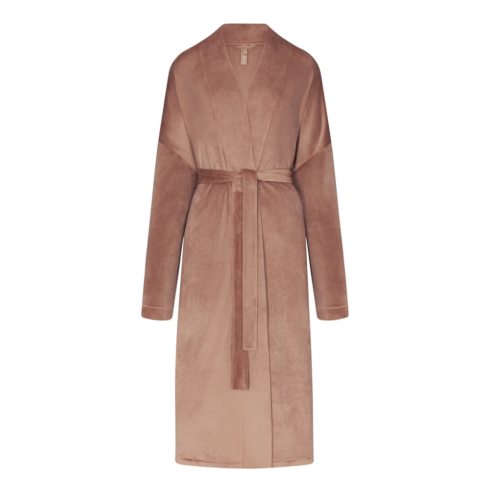 Skims VELOUR WRAP Badjas Abrikoos | JYA-590376