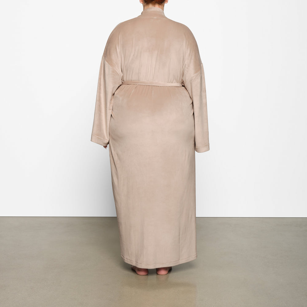 Skims VELOUR WRAP Badjas Oranje | CQD-763591