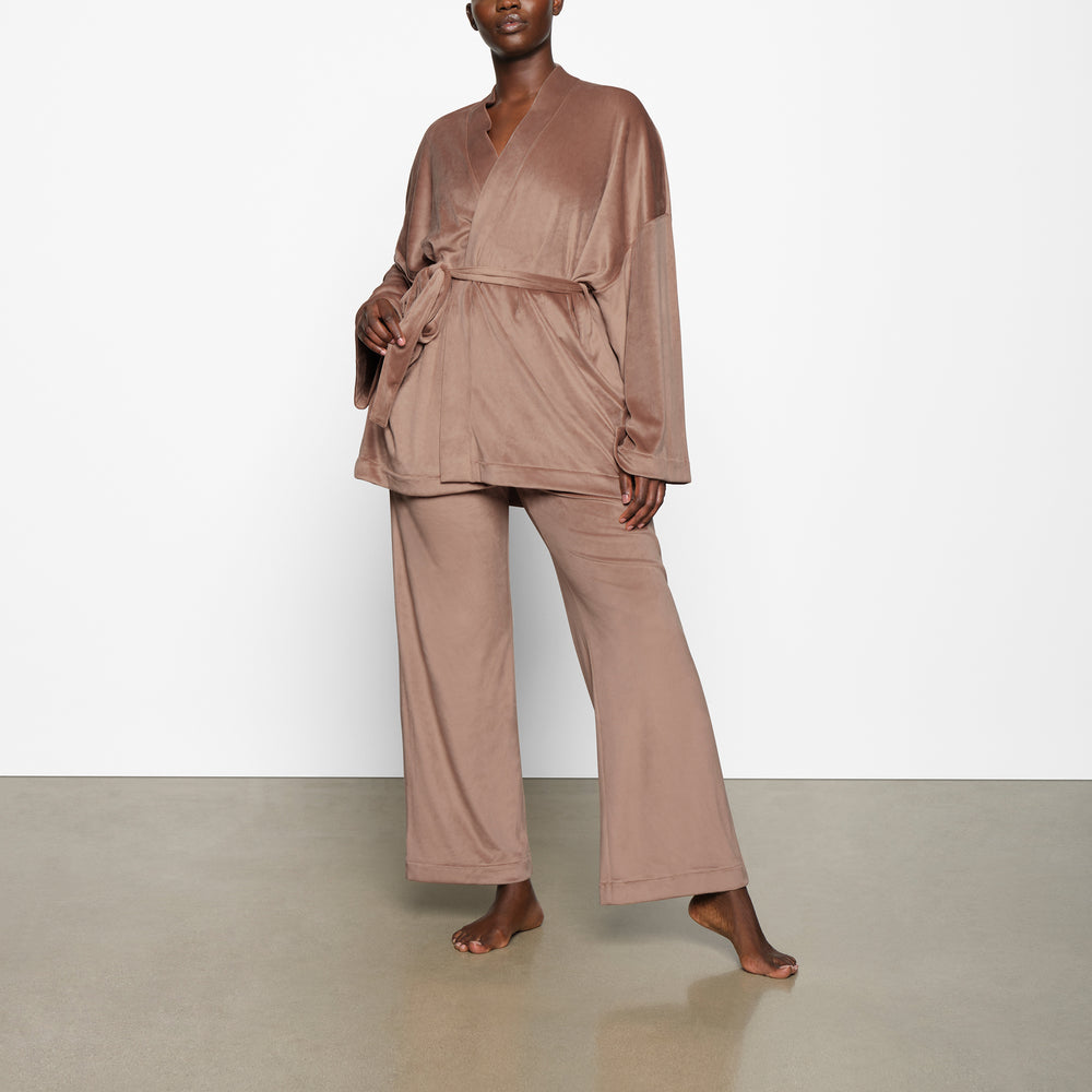 Skims VELOUR WRAP Sleep Set Abrikoos | MQH-721049