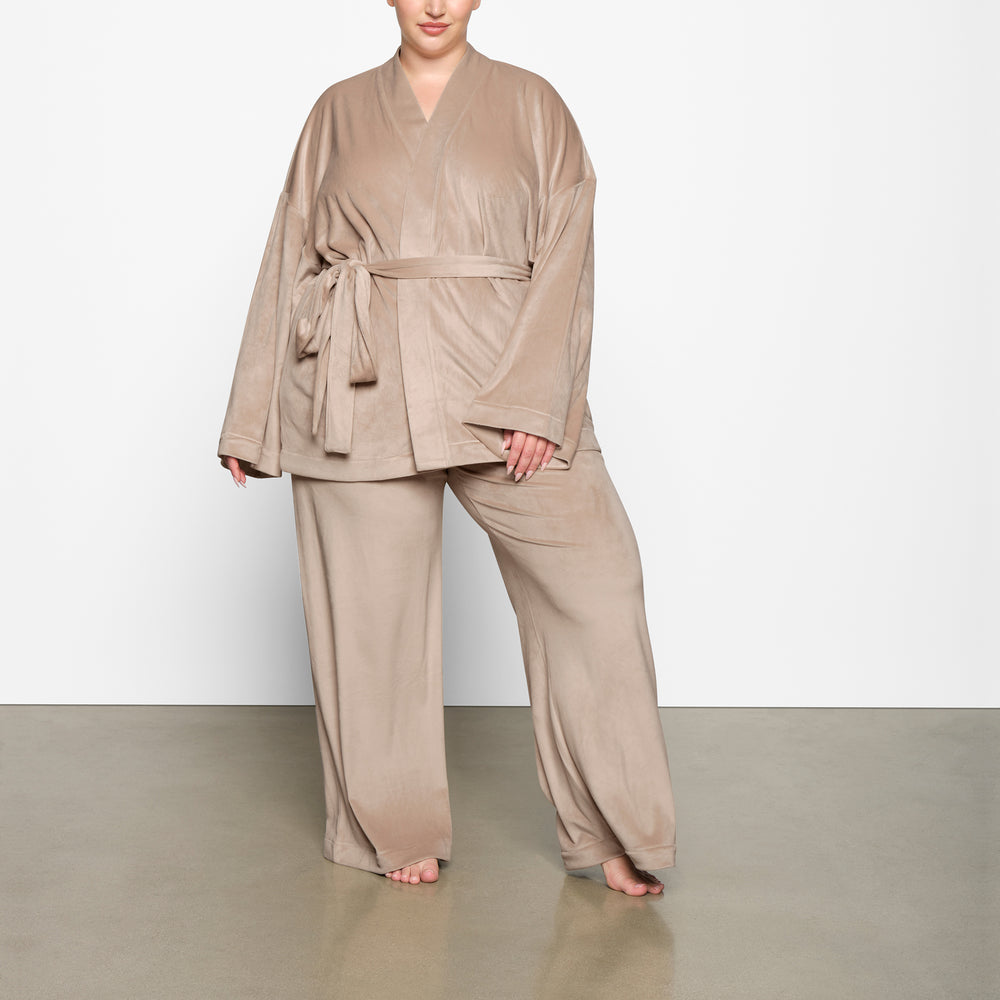 Skims VELOUR WRAP Sleep Set Oranje | JWP-869205