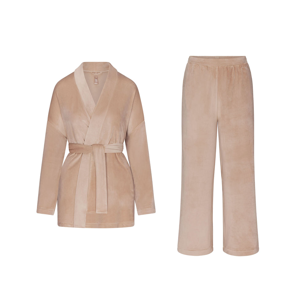 Skims VELOUR WRAP Sleep Set Oranje | JWP-869205