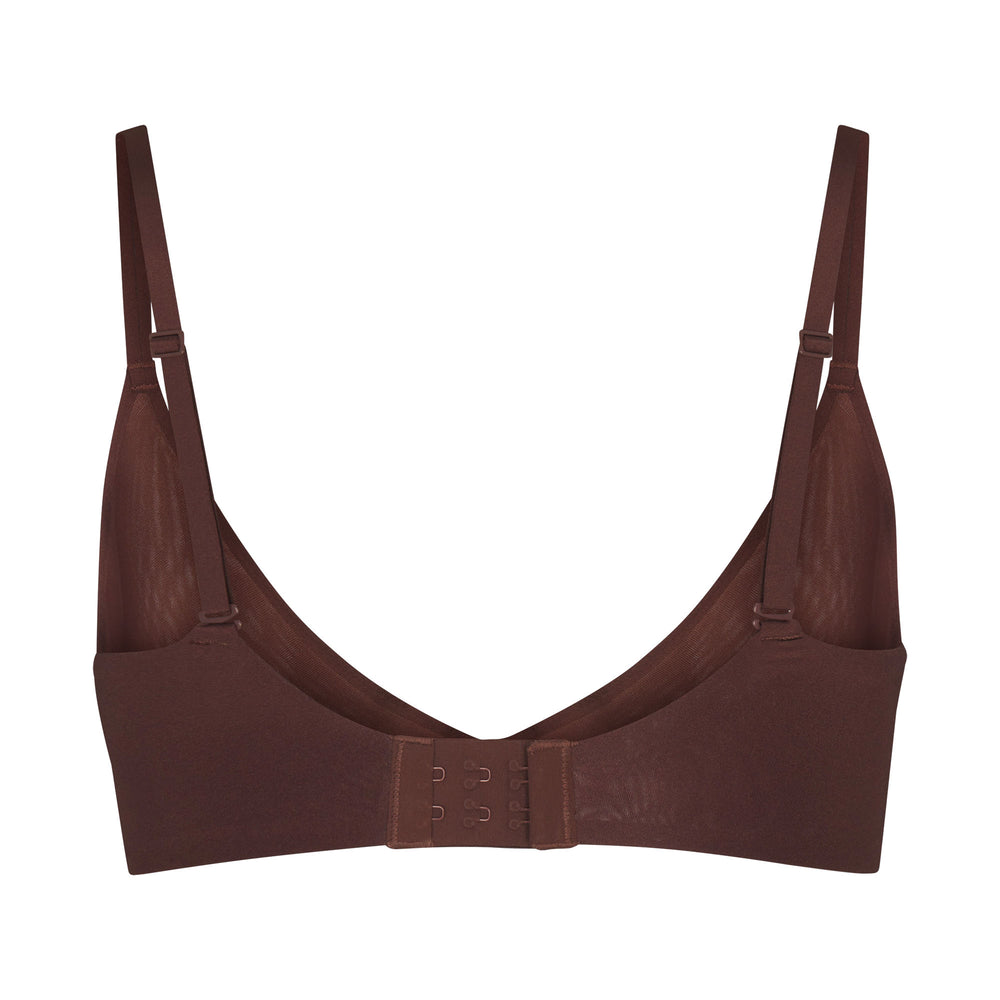 Skims WEIGHTLESS Scoop Neck Bra Chocola | NDC-294710