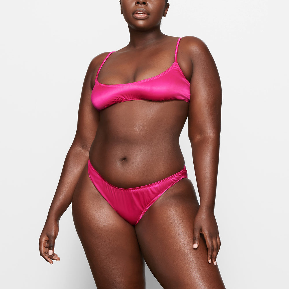 Skims WOVEN SHINE Bikini Roze | JEB-480512
