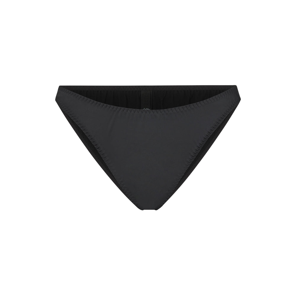 Skims WOVEN SHINE Bikini Zwart | OIN-731860