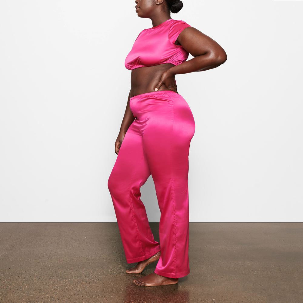 Skims WOVEN SHINE Broek Roze | MJE-241908