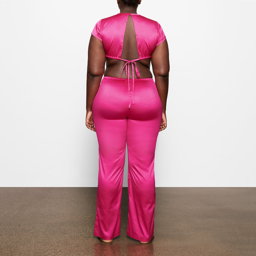 Skims WOVEN SHINE Broek Roze | MJE-241908