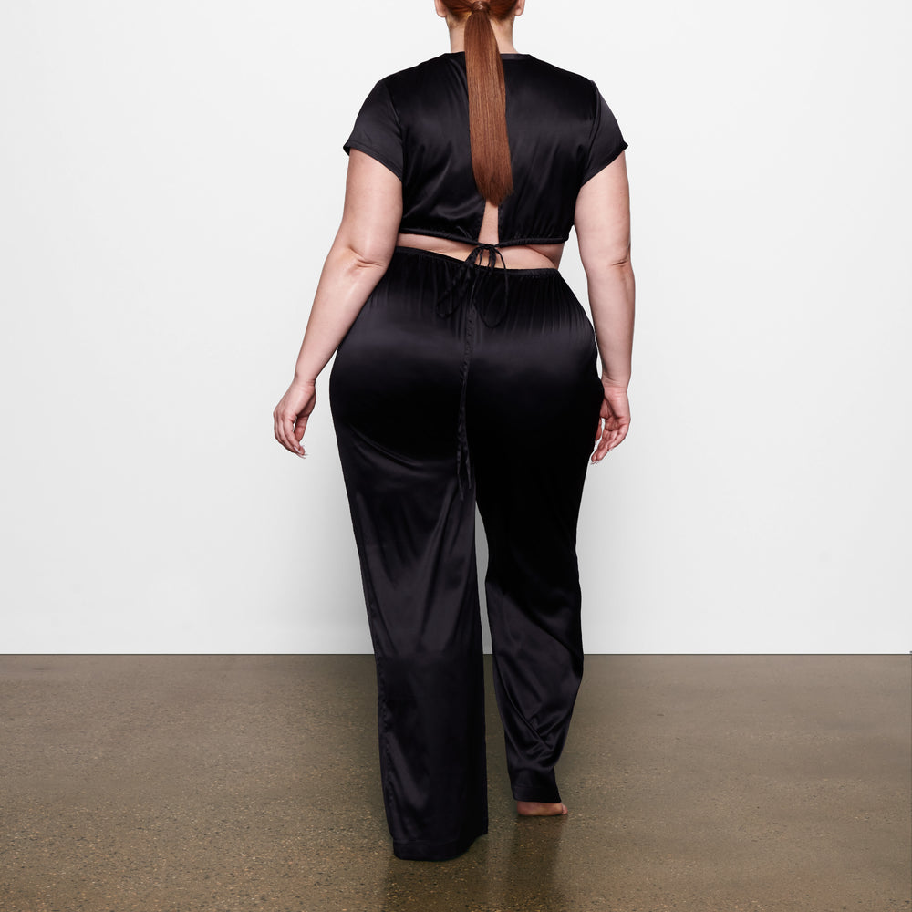Skims WOVEN SHINE Broek Zwart | VRG-149307