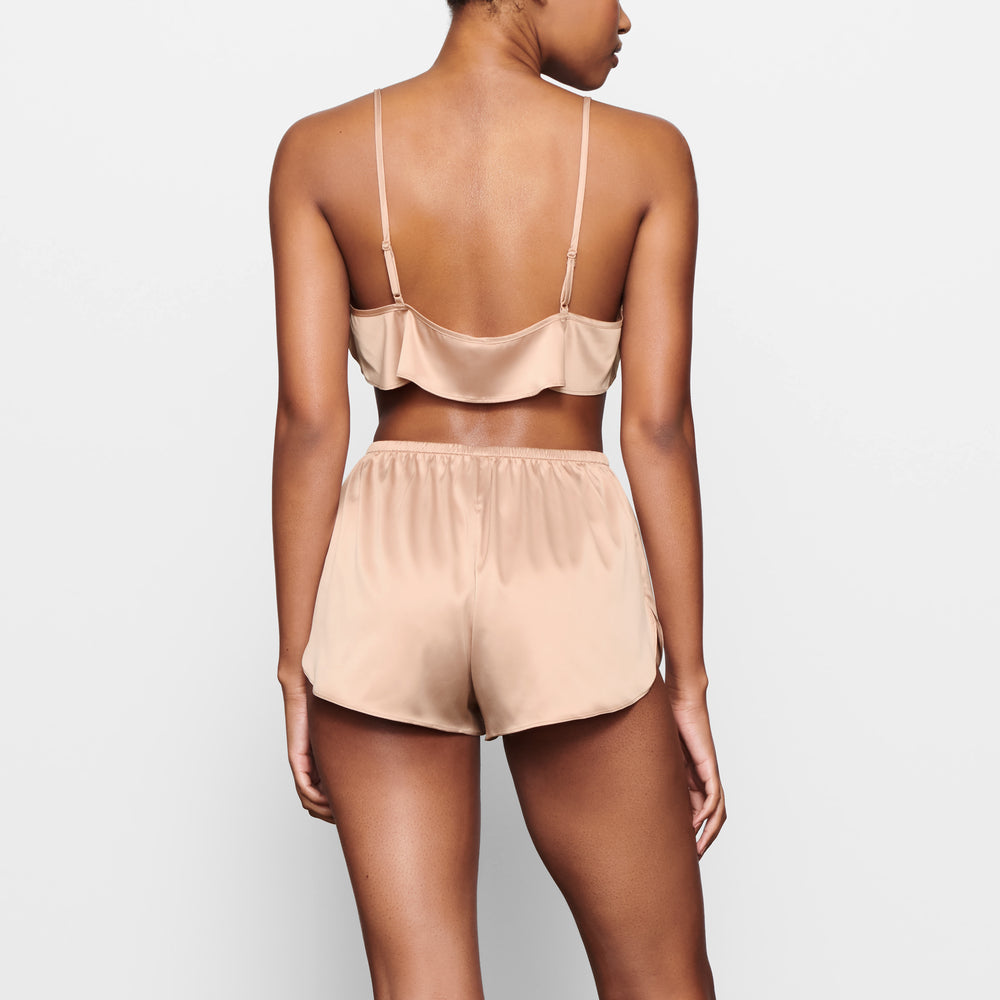 Skims WOVEN SHINE Korte Broek Roze | NCT-241795