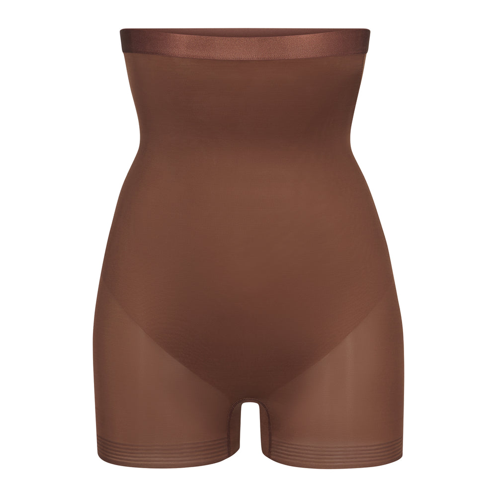 Skims BARELY THERE HIGH WAIST Korte Broek Bruin | JMV-981027