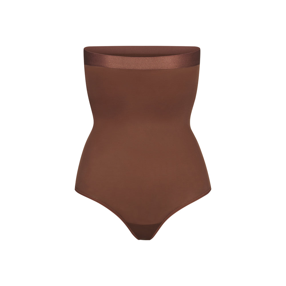 Skims BARELY THERE HIGH WAIST Thong Bruin | ZRF-863740