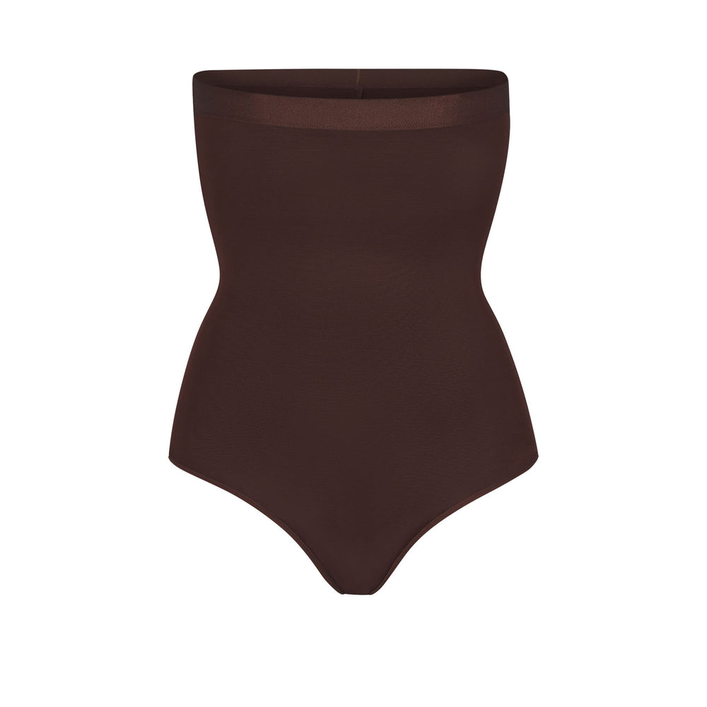 Skims BARELY THERE HIGH WAIST Thong Chocola | CSM-071653