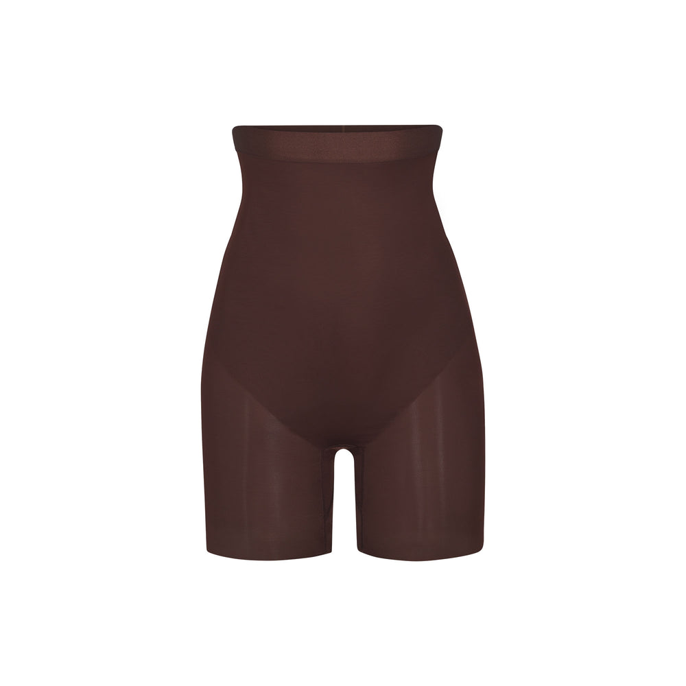 Skims BARELY THERE MID THIGH Korte Broek Chocola | JLC-573260