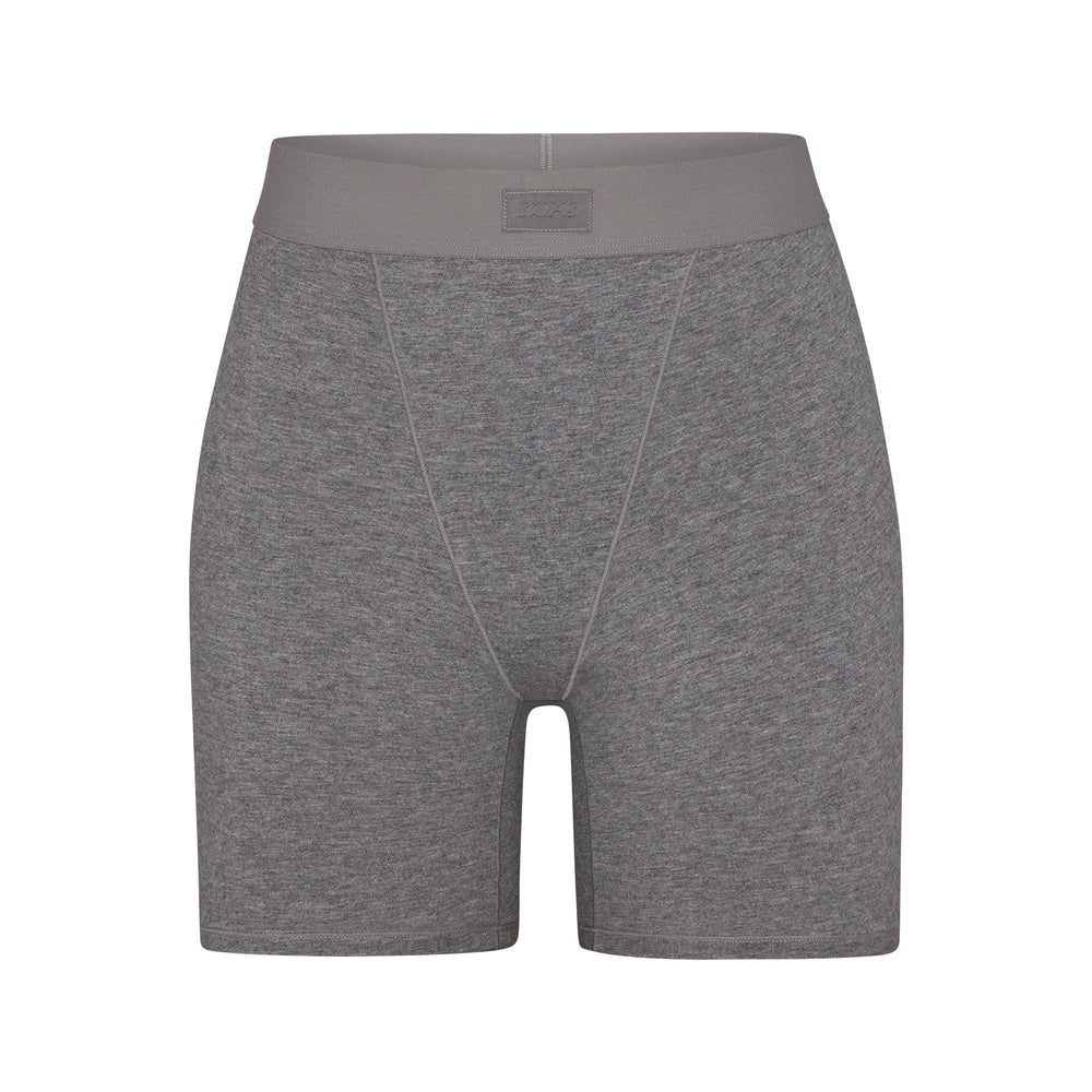 Skims BOYFRIEND Boxer Shorts Donkergrijs | VBG-849306
