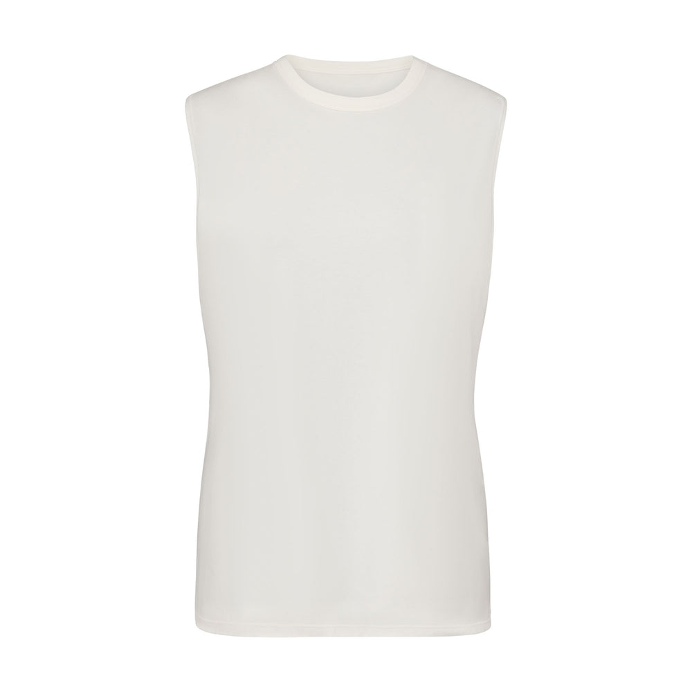 Skims BOYFRIEND MUSCLE Tank Wit | XLA-780352