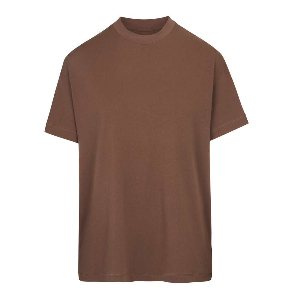 Skims BOYFRIEND T-shirt Abrikoos | YFI-930574