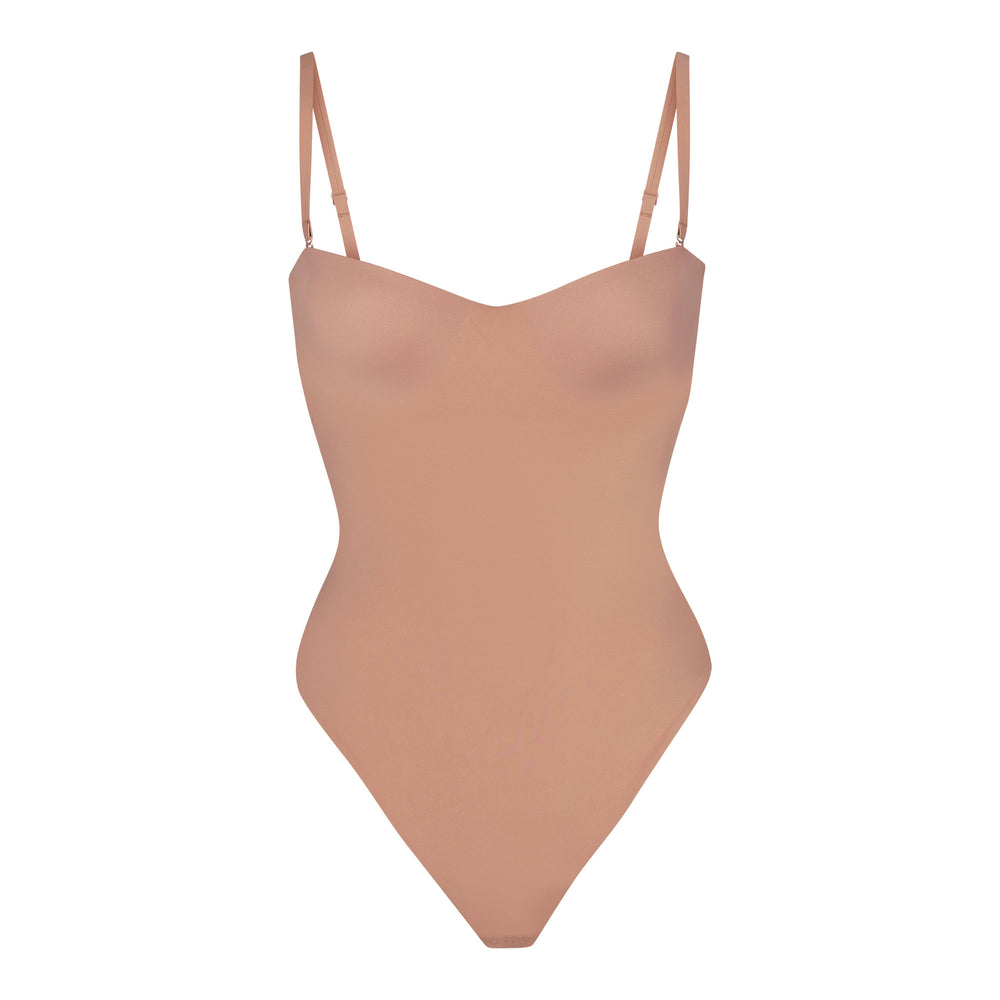 Skims CONTOUR LIFT STRAIGHT NECK Bodysuit Abrikoos | RJB-328619
