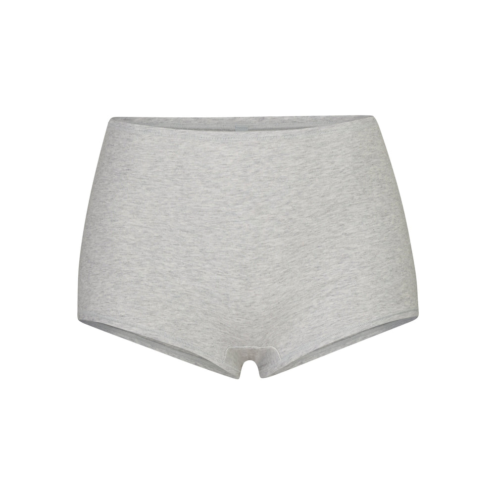 Skims COTTON JERSEY Boy Short Lichtgrijs | DKN-726491