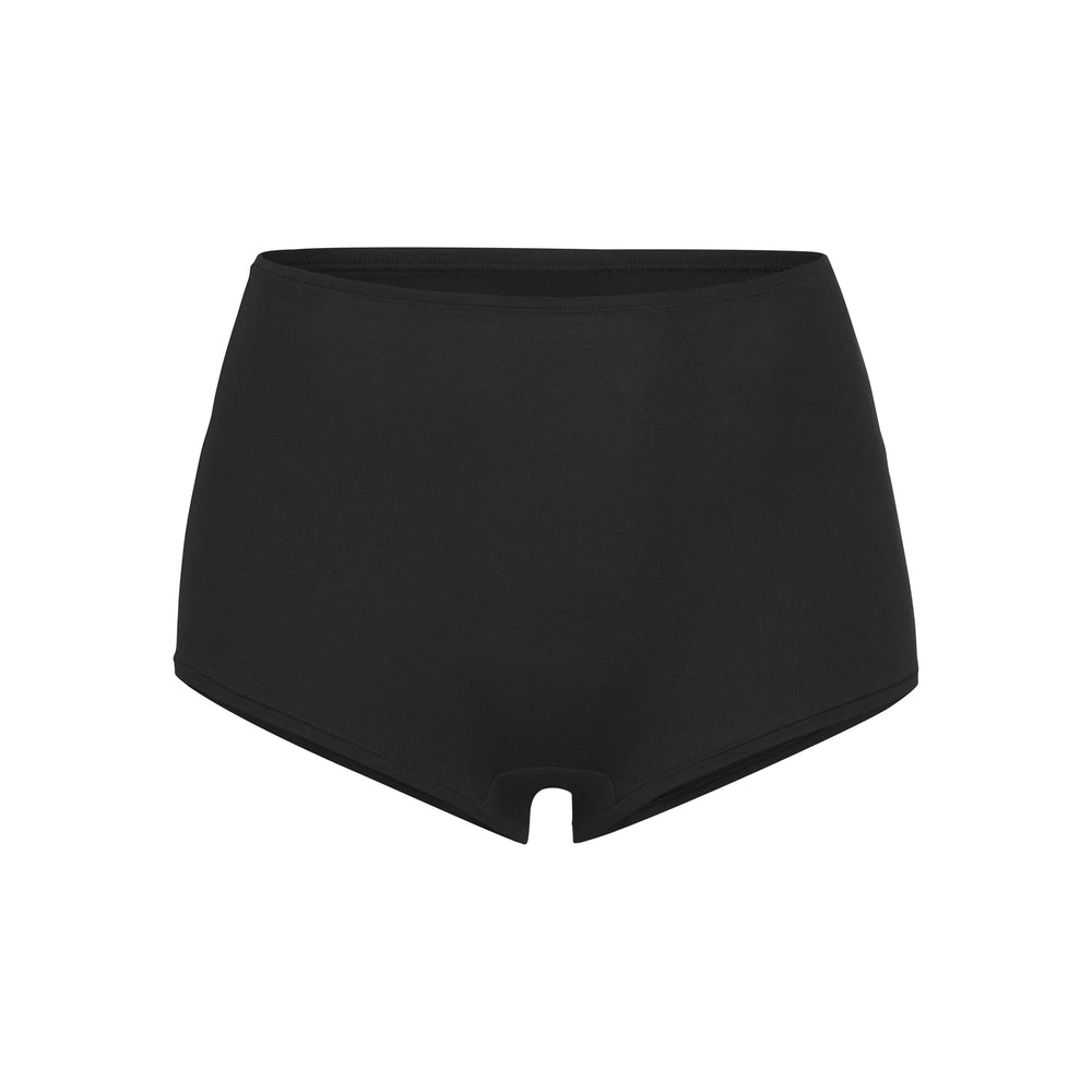 Skims COTTON JERSEY Boy Short Zwart | IPN-307254