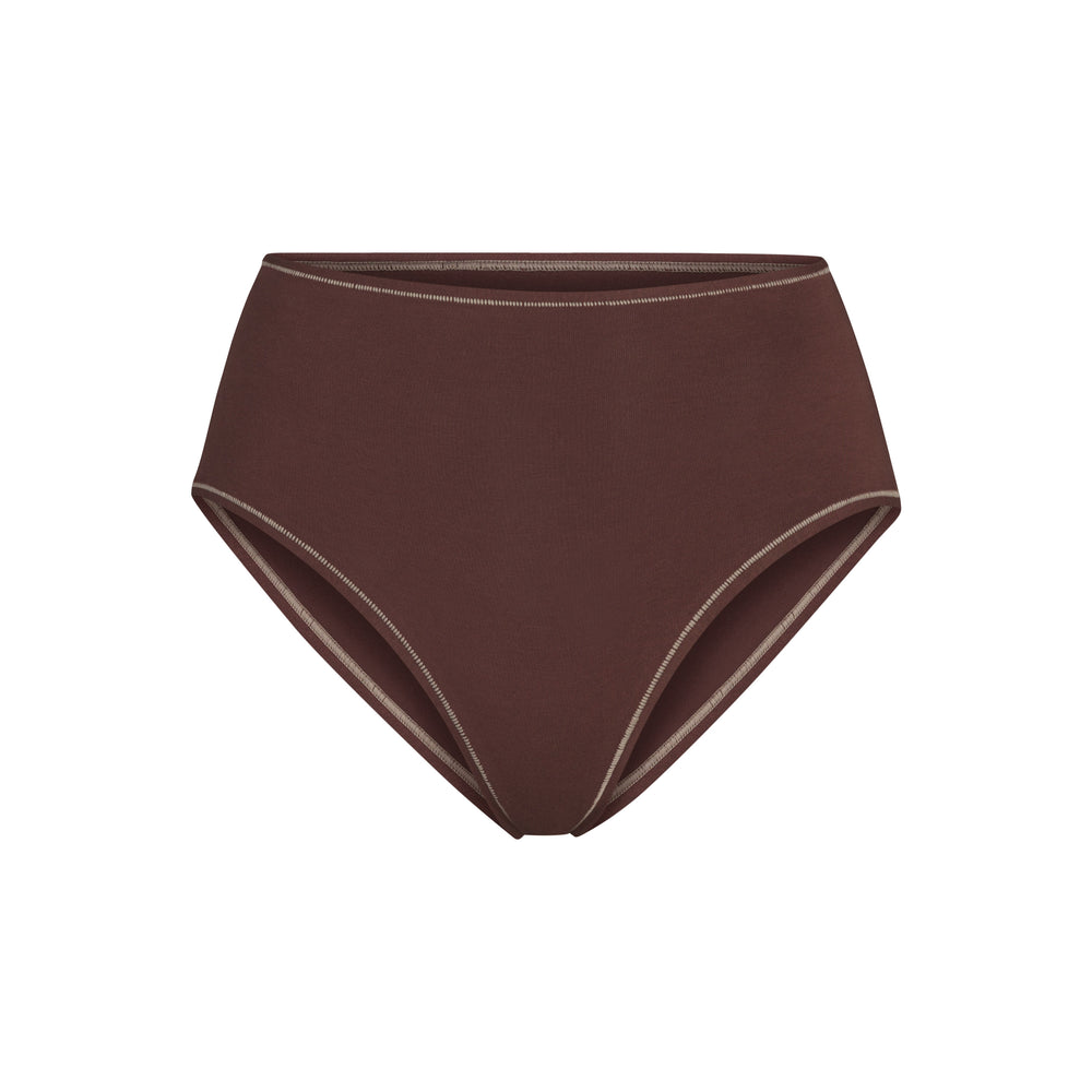 Skims COTTON JERSEY FULL Brief Chocola | LBI-073569