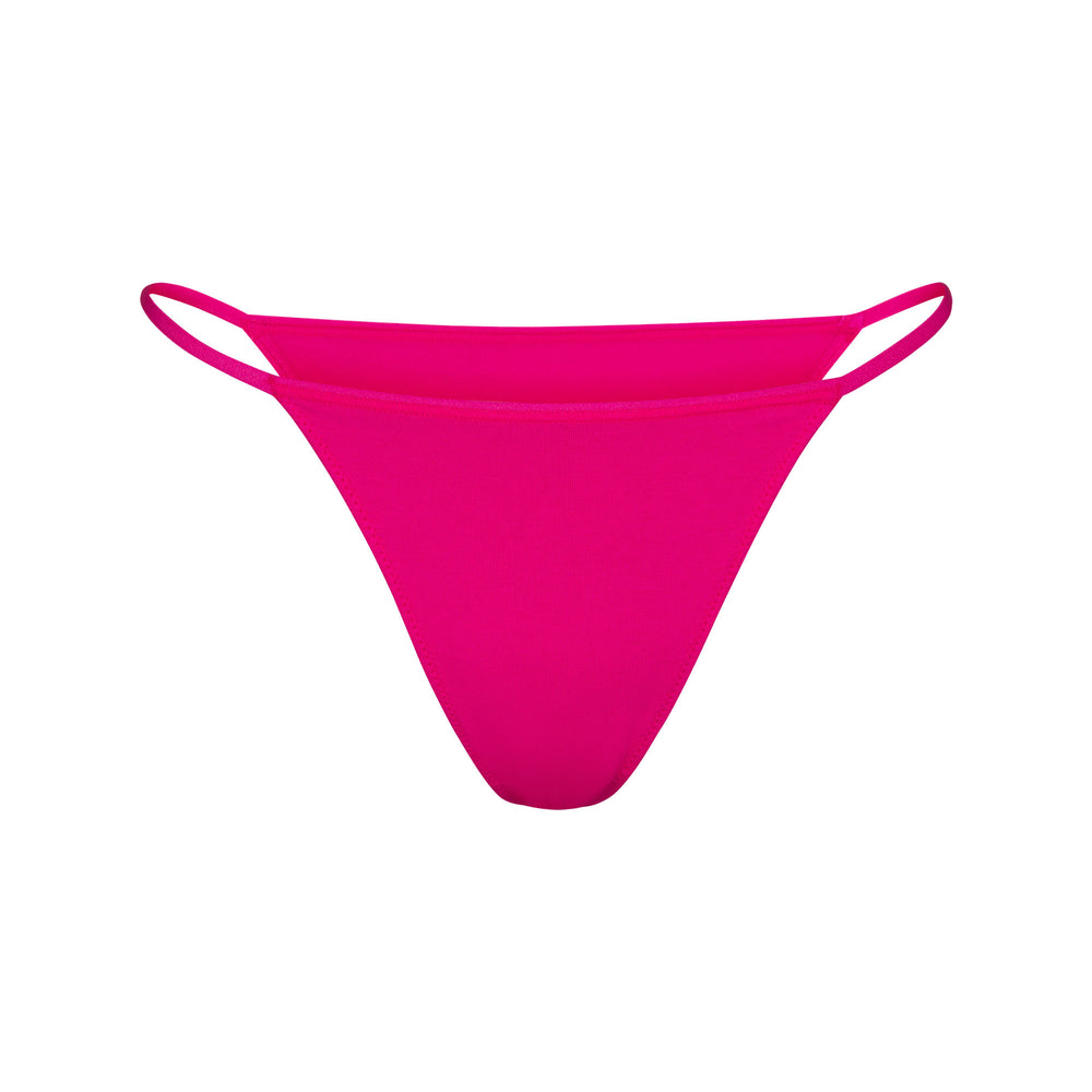 Skims COTTON JERSEY STRING Bikini Roze | UXN-132604