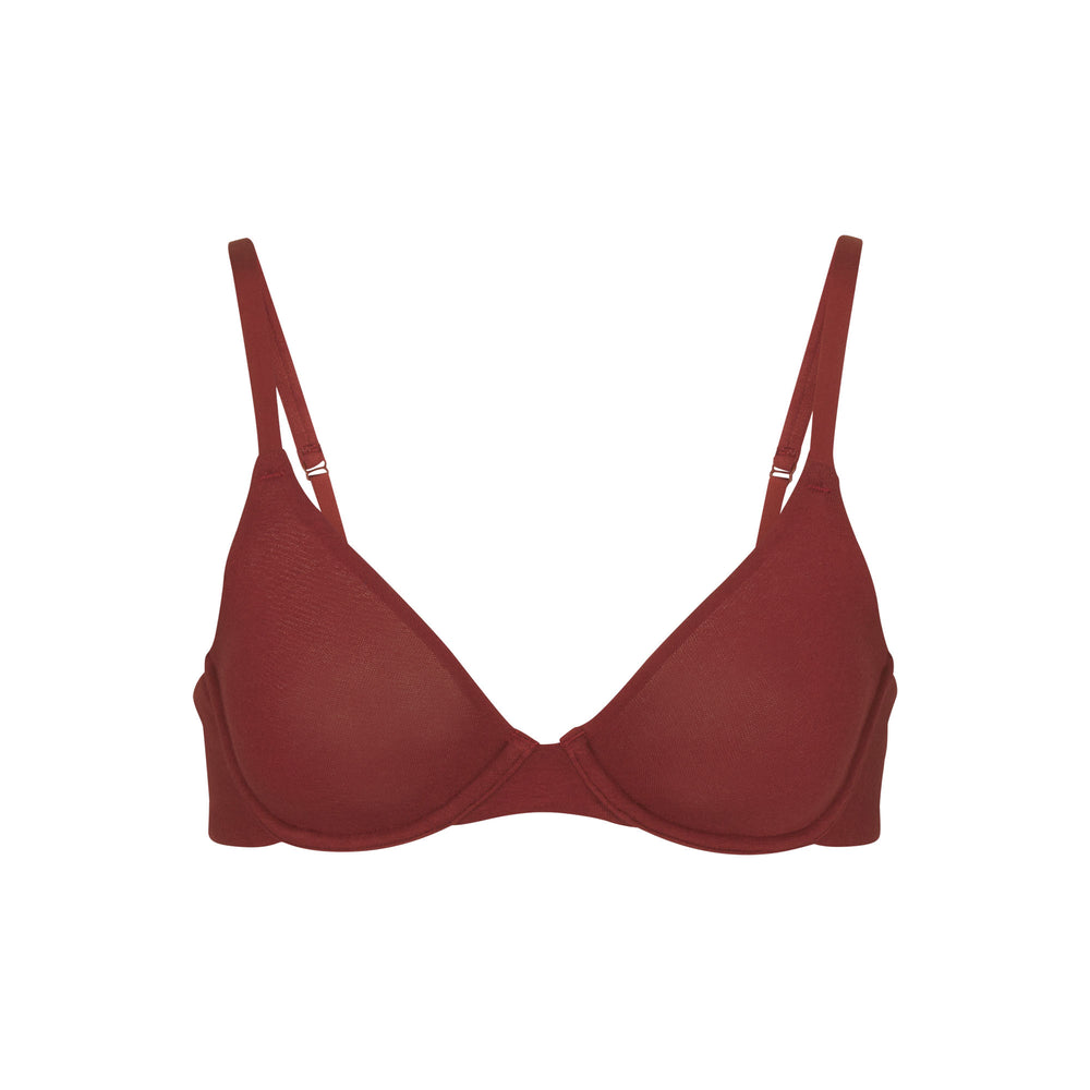 Skims COTTON JERSEY T-shirt Bra Dieprood | FIK-709214