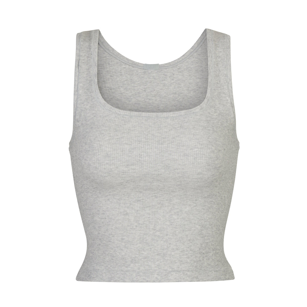 Skims COTTON RIB Tank Lichtgrijs | VFB-921650