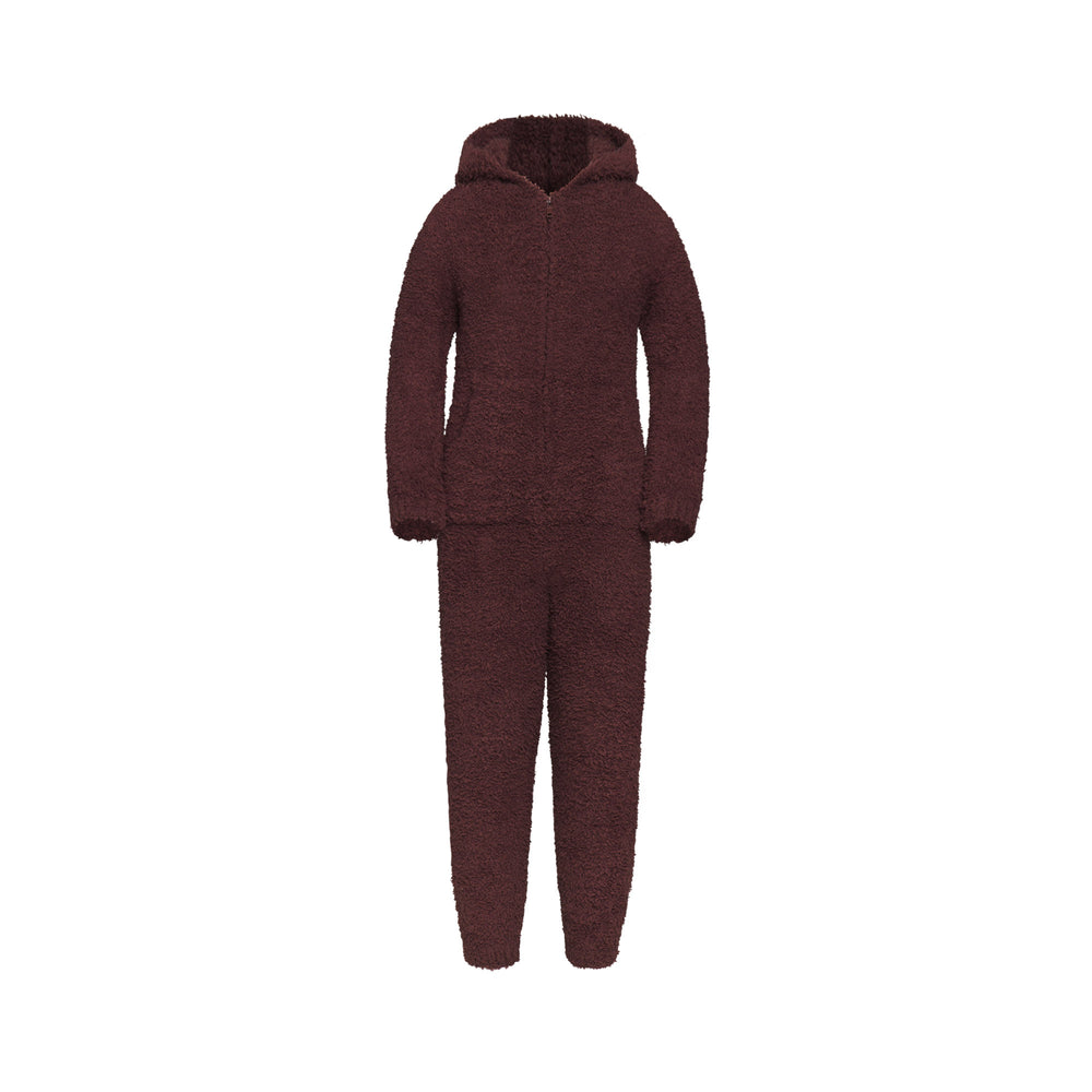 Skims COZY KNIT ONESIE Kinderen Donkerrood | ASG-698403