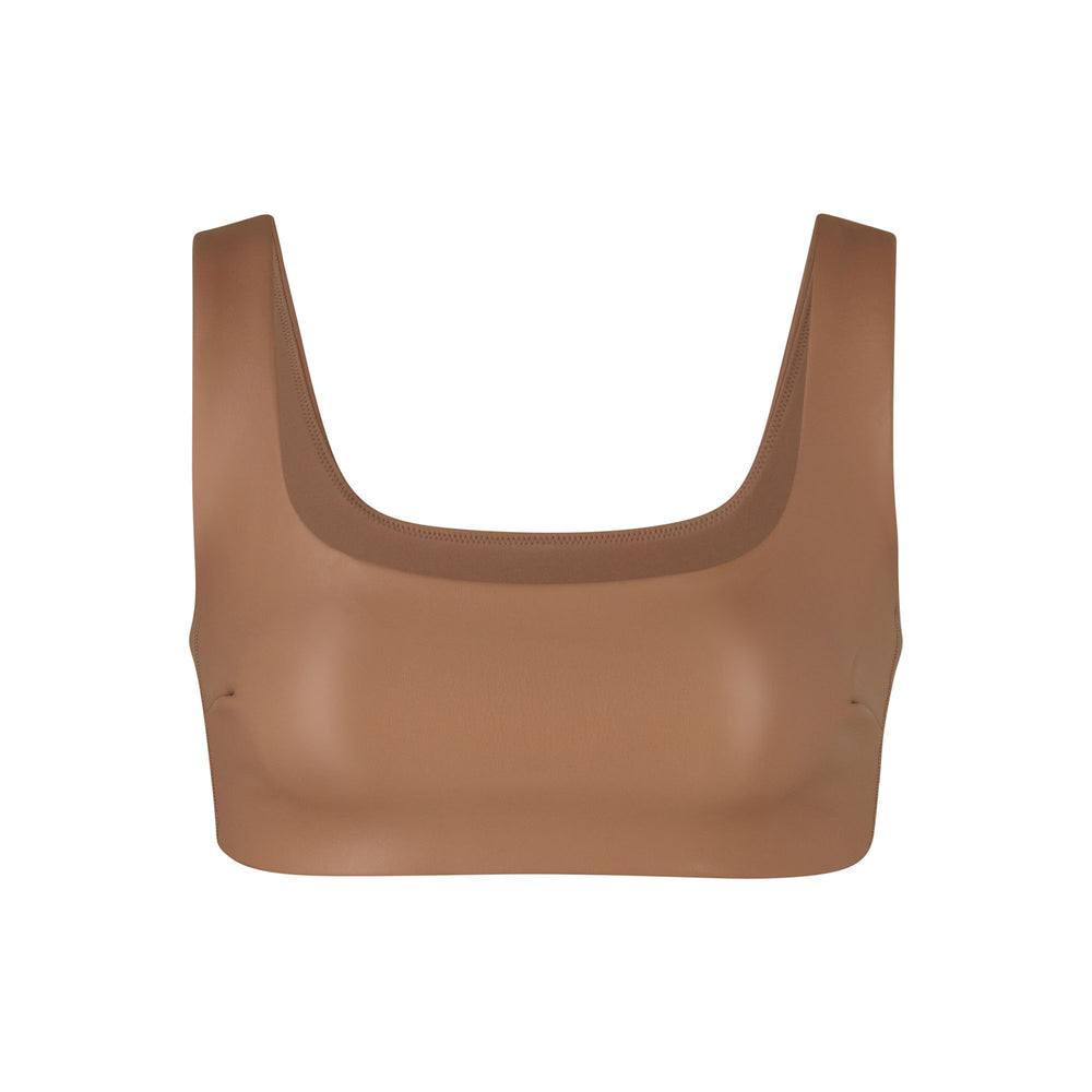 Skims FAUX LEATHER Bralette Abrikoos | GPM-027918