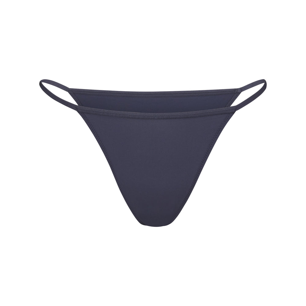 Skims FITS EVERYBODY CHEEKY STRING Bikini Donkerblauw | PLU-569402
