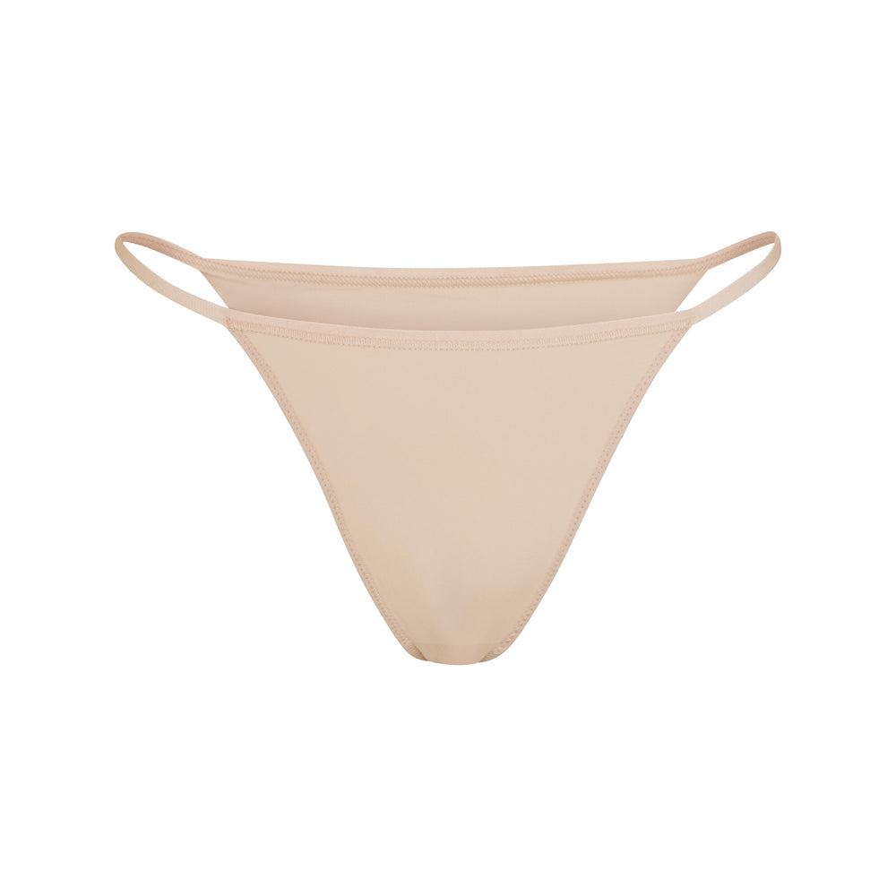 Skims FITS EVERYBODY CHEEKY STRING Bikini Beige | YGN-378651
