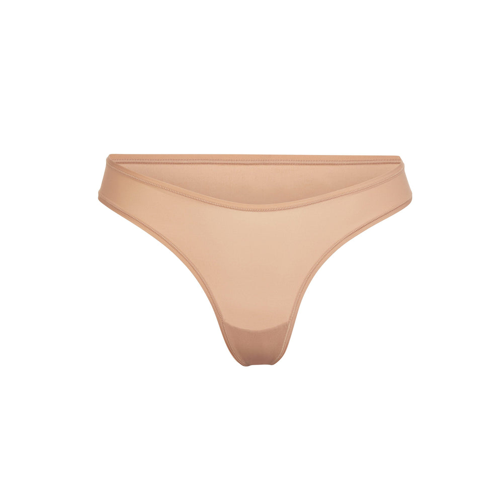 Skims FITS EVERYBODY DIPPED FRONT Thong Beige | NEI-693147