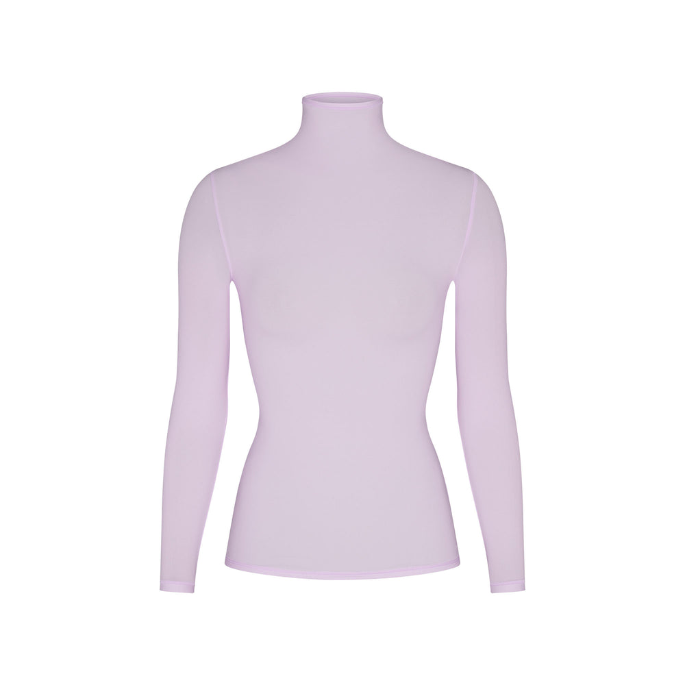 Skims FITS EVERYBODY TURTLENECK T-shirt Paars | IFP-231674