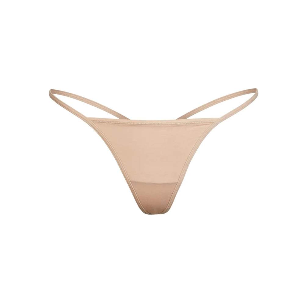 Skims FITS EVERYBODY T STRING Thong Beige | GRU-643809
